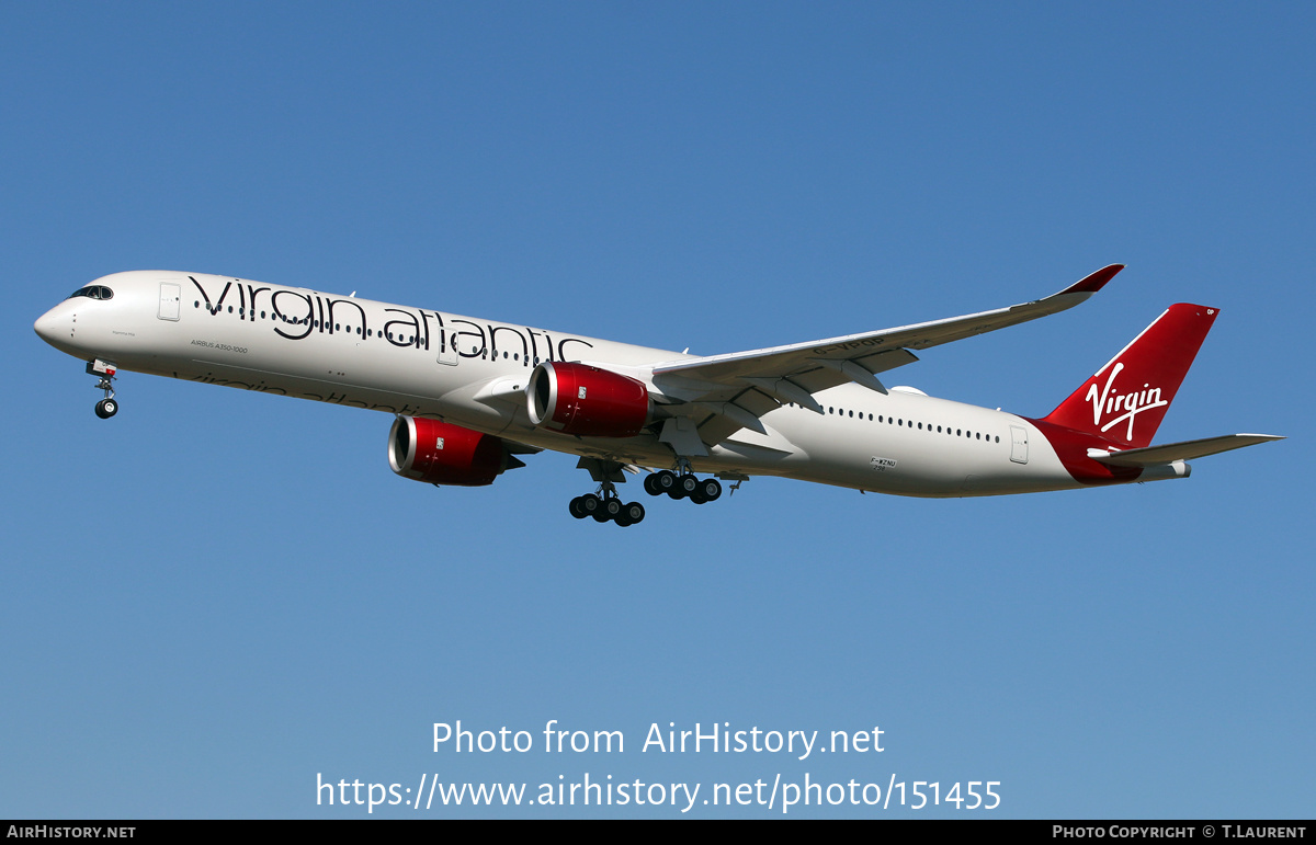 Aircraft Photo of F-WZNU | Airbus A350-1041 | Virgin Atlantic Airways | AirHistory.net #151455