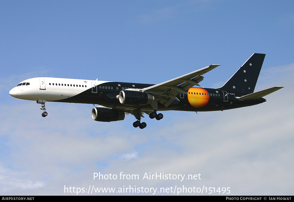 Aircraft Photo of G-ZAPU | Boeing 757-2Y0 | Titan Airways | AirHistory.net #151495