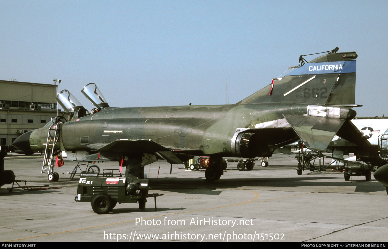 Aircraft Photo of 65-0662 / AF65-662 | McDonnell Douglas F-4D Phantom II | USA - Air Force | AirHistory.net #151502