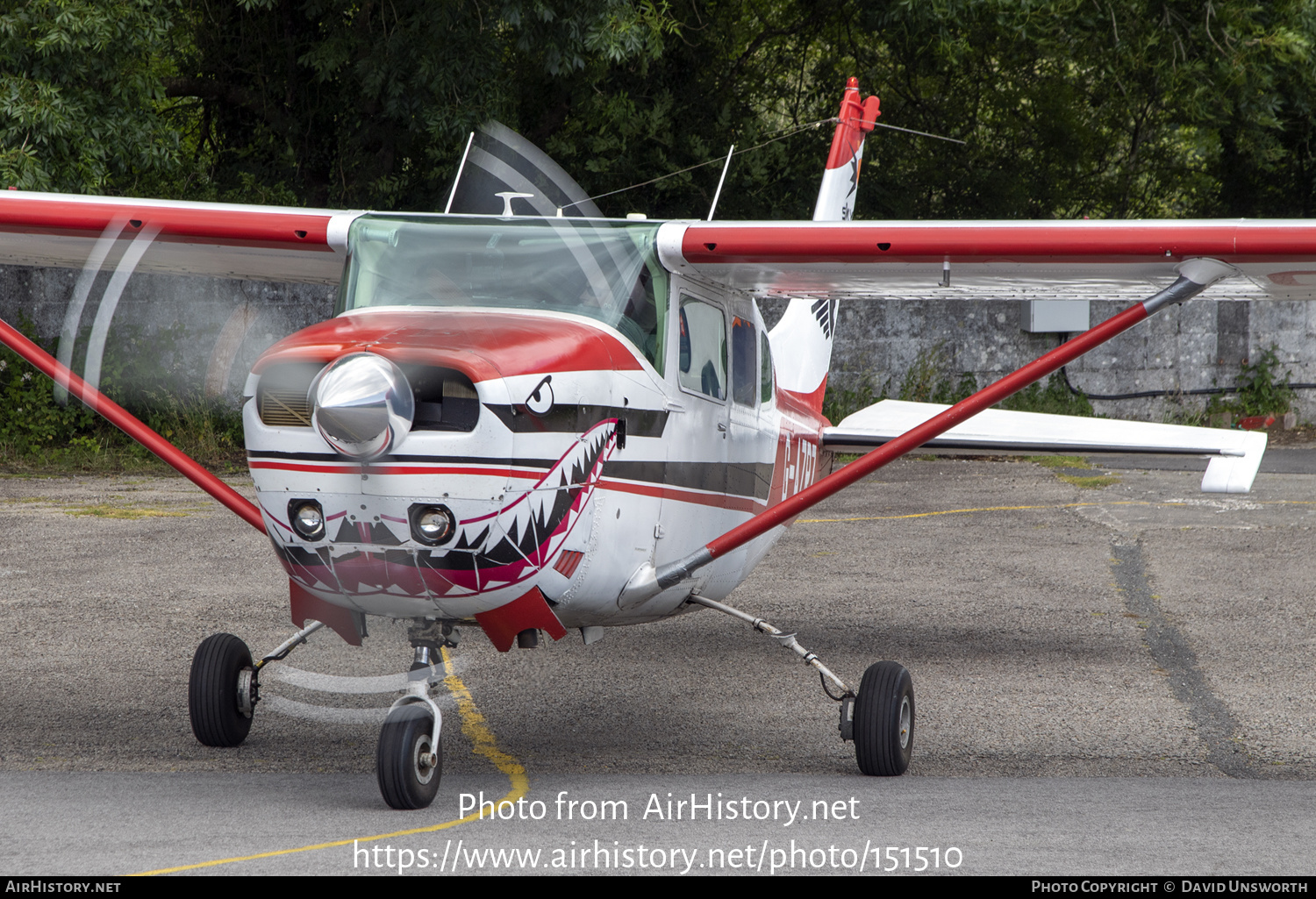 Aircraft Photo of G-AZRZ | Cessna U206F Stationair | Cornish Parachute Club | AirHistory.net #151510