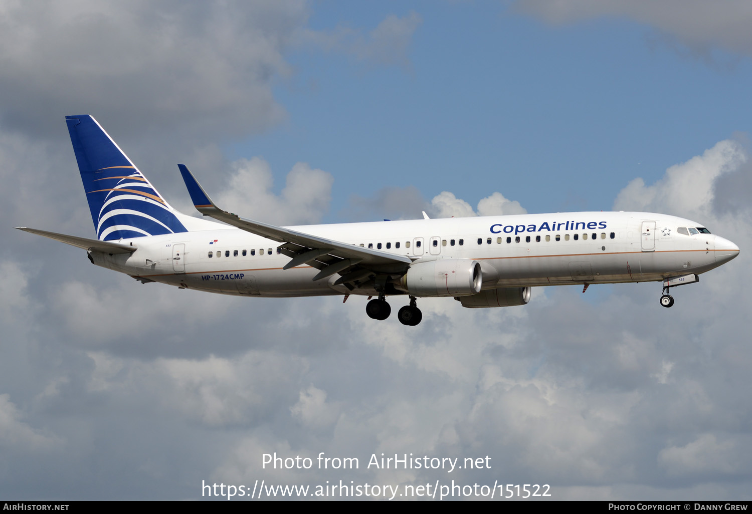 Aircraft Photo of HP-1724CMP | Boeing 737-8V3 | Copa Airlines | AirHistory.net #151522