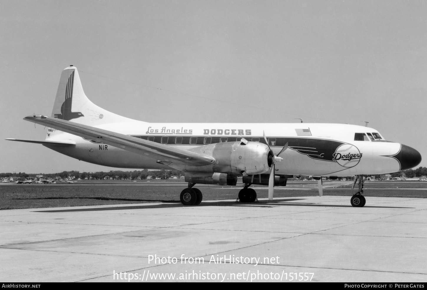 Aircraft Photo of N1R | Convair 440-86 Metropolitan | Los Angeles Dodgers | AirHistory.net #151557