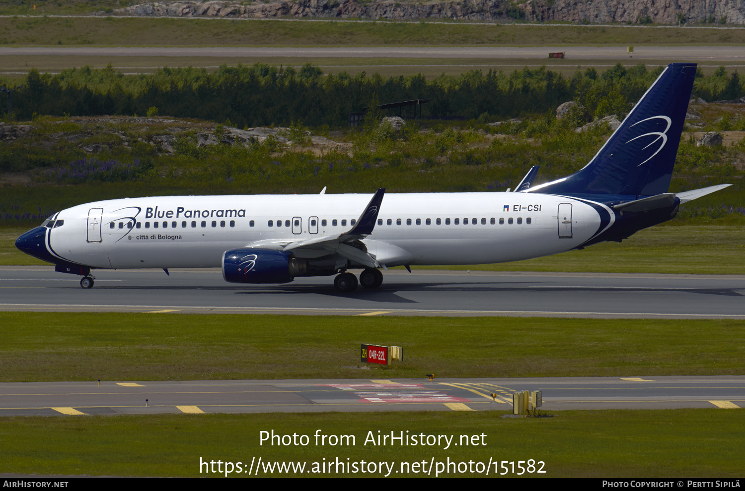 Aircraft Photo of EI-CSI | Boeing 737-8AS | Blue Panorama Airlines | AirHistory.net #151582