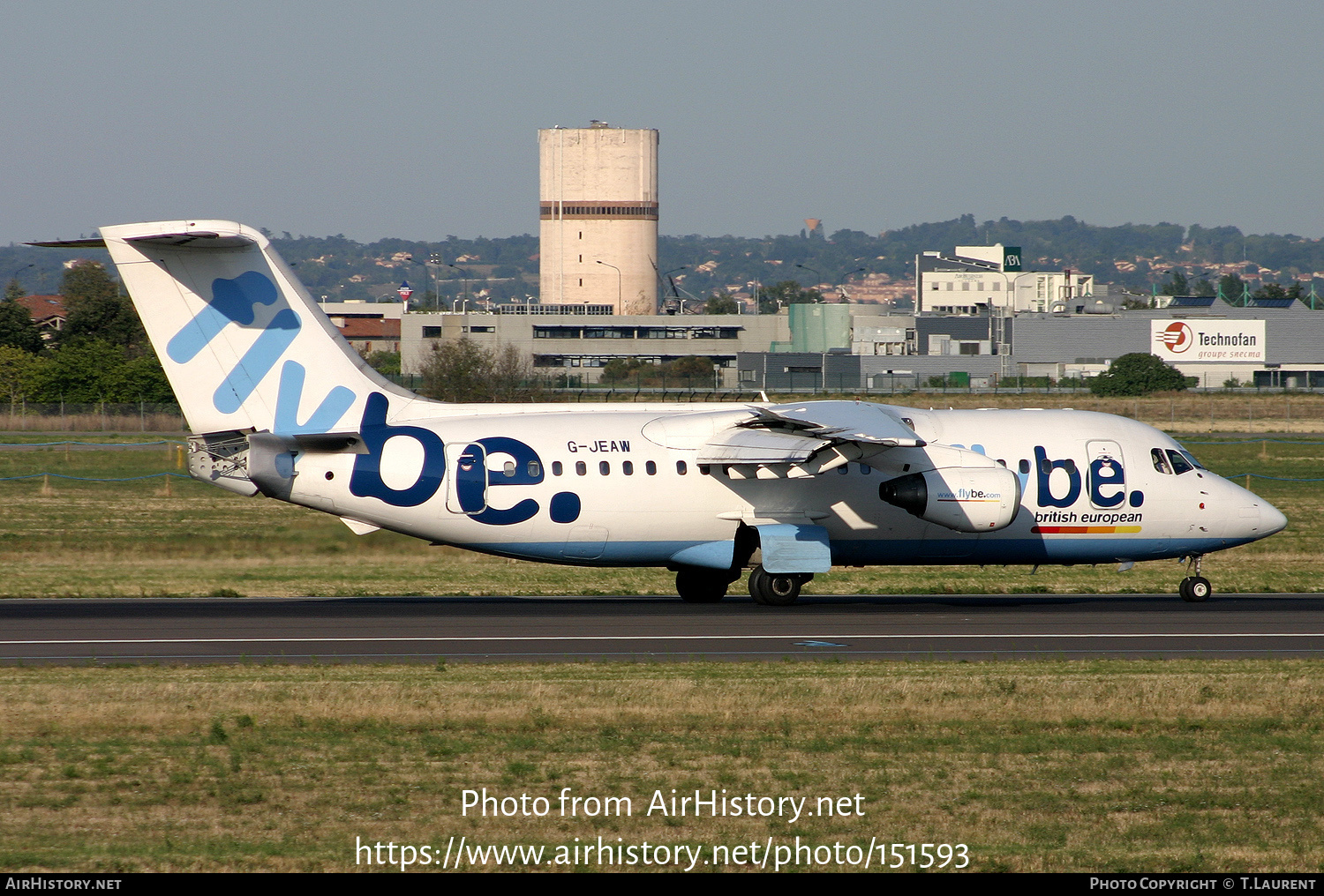 Aircraft Photo of G-JEAW | British Aerospace BAe-146-200A | Flybe - British European | AirHistory.net #151593