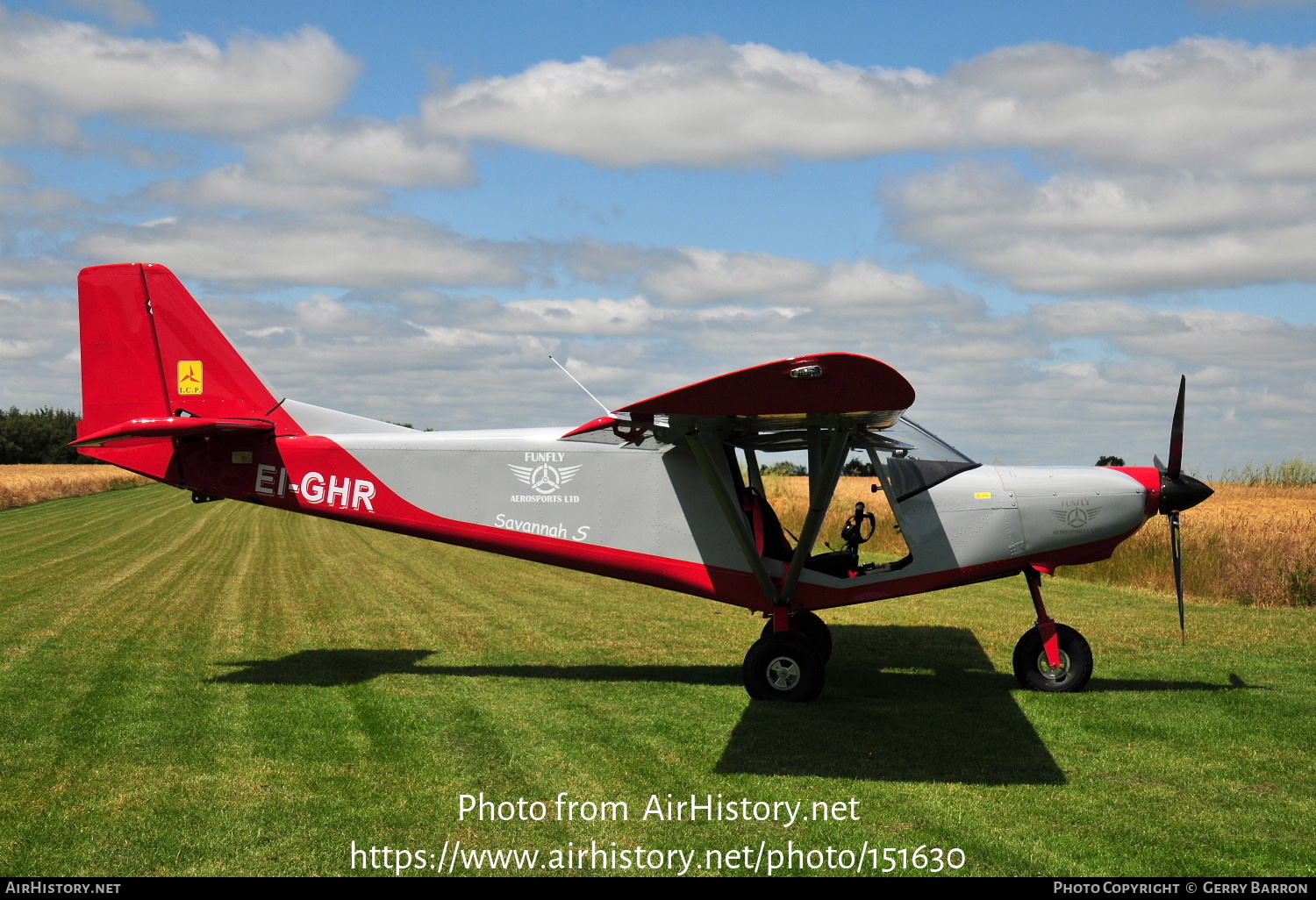 Aircraft Photo of EI-GHR | ICP MXP-740 Savannah S | Funfly Aerosports | AirHistory.net #151630