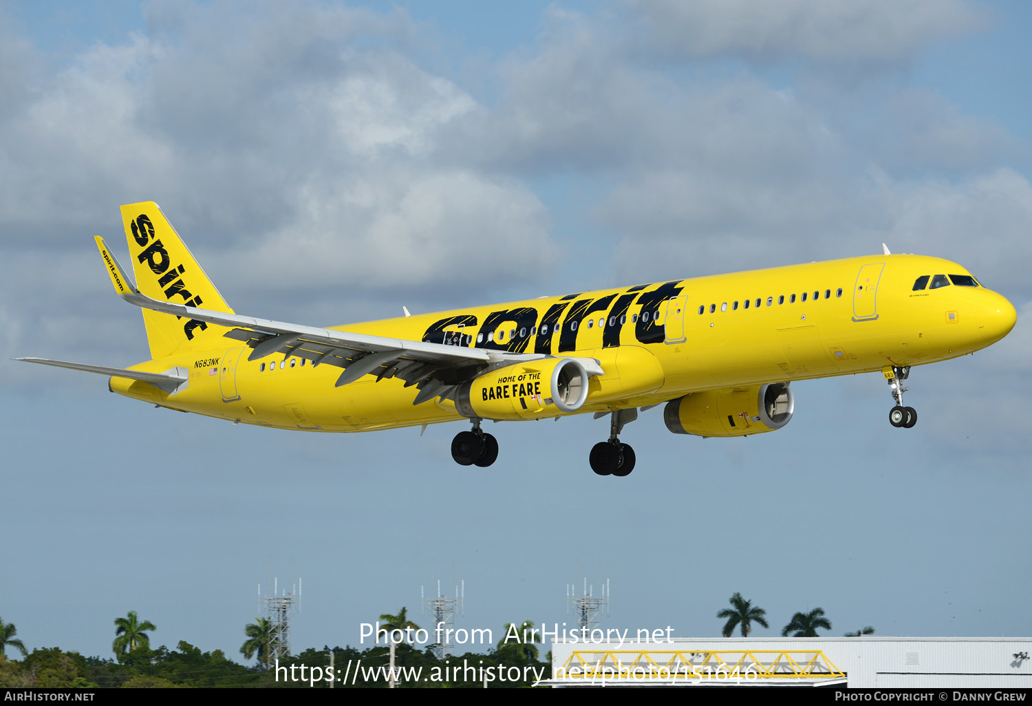 Aircraft Photo of N683NK | Airbus A321-231 | Spirit Airlines | AirHistory.net #151646