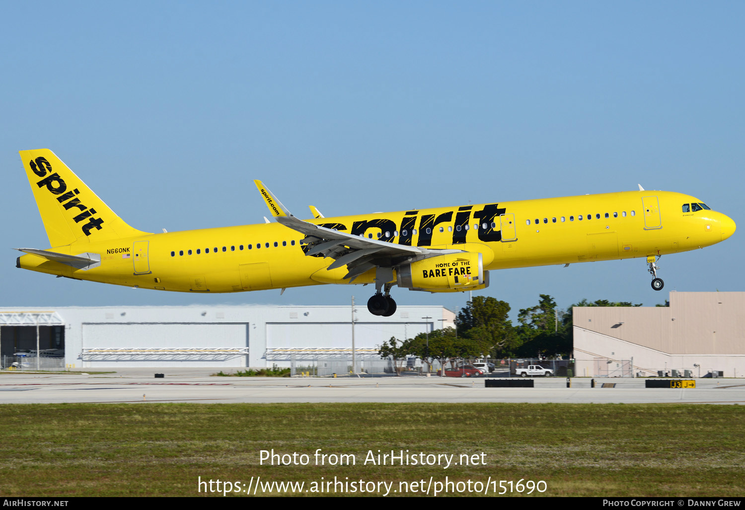 Aircraft Photo of N660NK | Airbus A321-231 | Spirit Airlines | AirHistory.net #151690