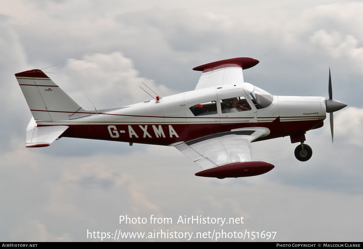 Aircraft Photo of G-AXMA | Piper PA-24-180 Comanche | AirHistory.net #151697