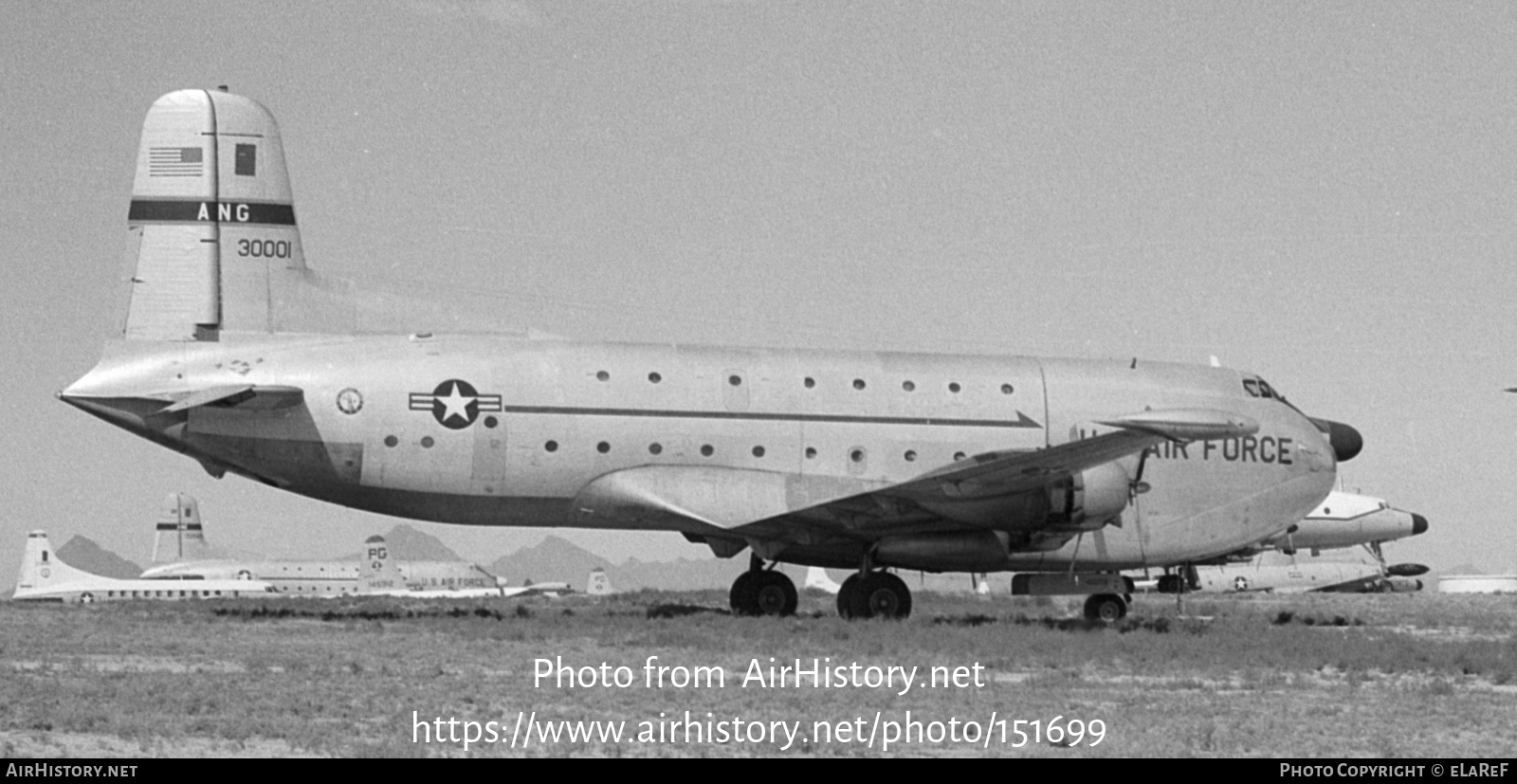 Aircraft Photo of 53-001 / 30001 | Douglas C-124C Globemaster II | USA - Air Force | AirHistory.net #151699