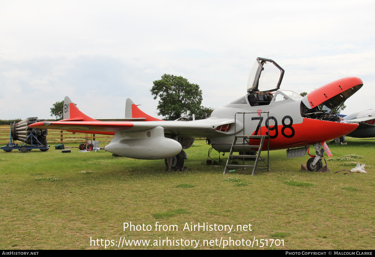 Aircraft Photo of XG743 | De Havilland D.H. 115 Sea Vampire T22 | UK - Navy | AirHistory.net #151701