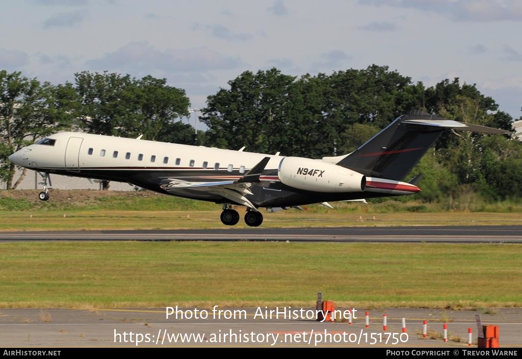 Aircraft Photo of N94FX | Bombardier Global Express XRS (BD-700-1A10) | AirHistory.net #151750