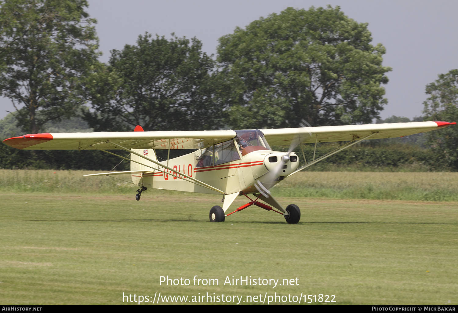 Aircraft Photo of G-BLLO | Piper L-18C Super Cub | AirHistory.net #151822