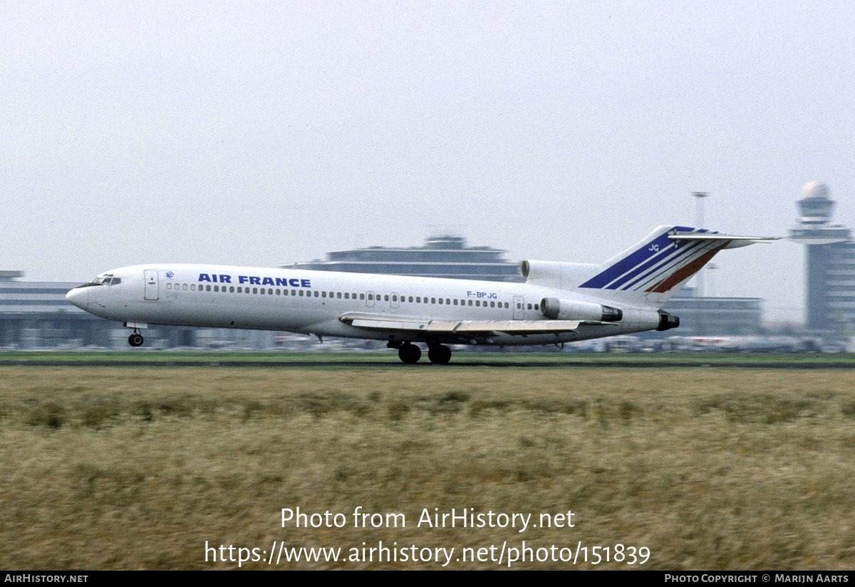 Aircraft Photo of F-BPJG | Boeing 727-228 | Air France | AirHistory.net #151839