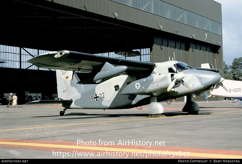 Aircraft Photo of 5922 | Dornier Do-28D-2 Skyservant | Germany - Navy | AirHistory.net #151847