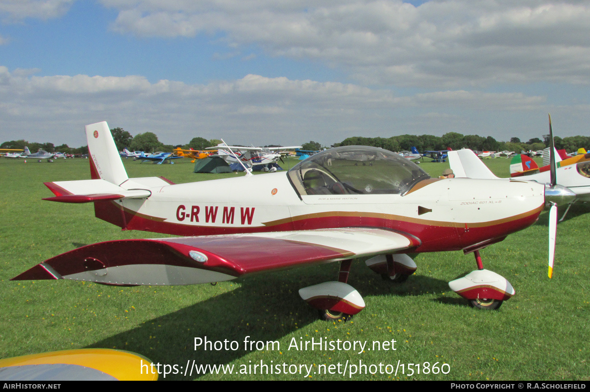 Aircraft Photo of G-RWMW | Zenair CH-601 XL Zodiac | AirHistory.net #151860