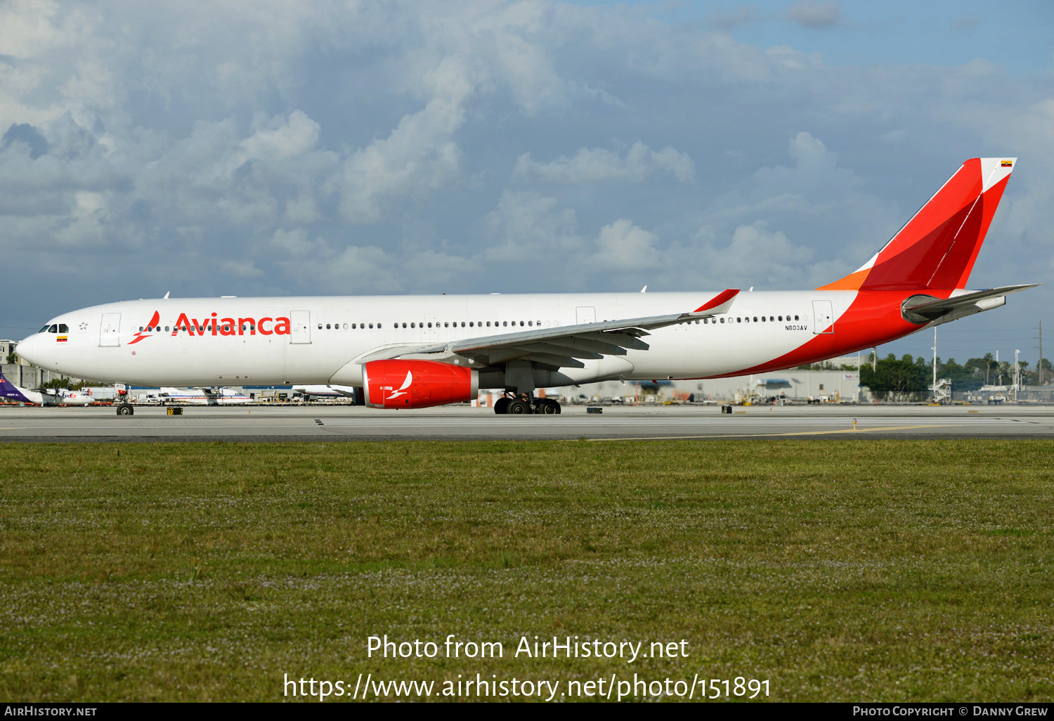 Aircraft Photo of N803AV | Airbus A330-343E | Avianca | AirHistory.net #151891