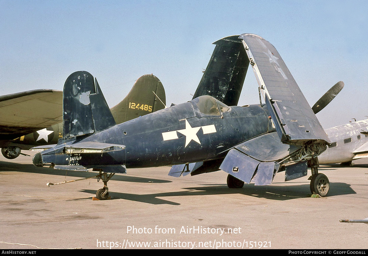 Aircraft Photo of N3466G | Goodyear FG-1D Corsair | USA - Navy | AirHistory.net #151921