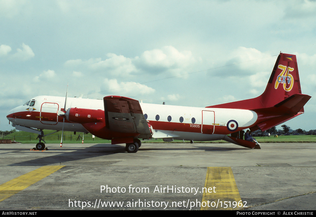 Aircraft Photo of XS605 | Hawker Siddeley HS-780 Andover E3 | UK - Air Force | AirHistory.net #151962