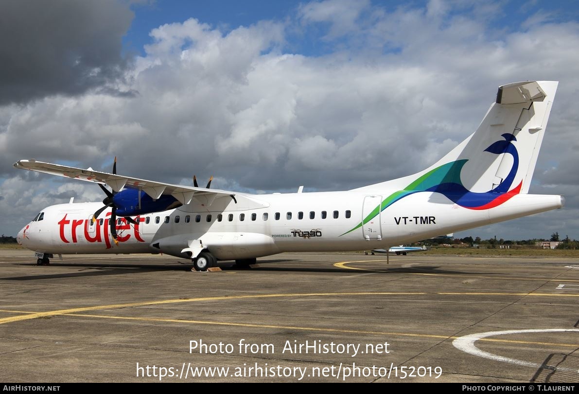 Aircraft Photo of VT-TMR | ATR ATR-72-600 (ATR-72-212A) | Trujet | AirHistory.net #152019