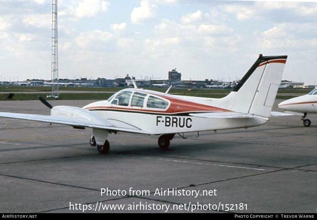 Aircraft Photo of F-BRUC | Beech B55 Baron (95-B55) | AirHistory.net #152181