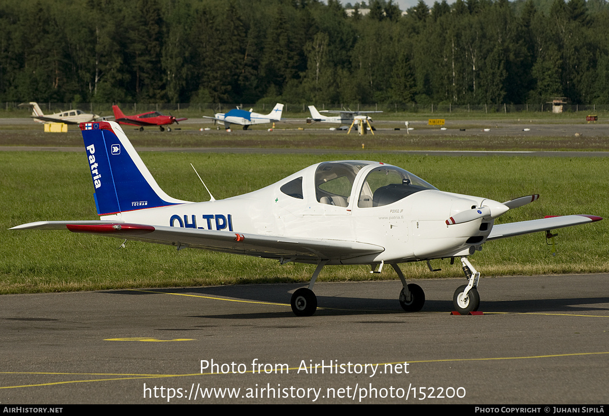 Aircraft Photo of OH-TPI | Tecnam P-2002JF Sierra | Patria Pilot Training | AirHistory.net #152200