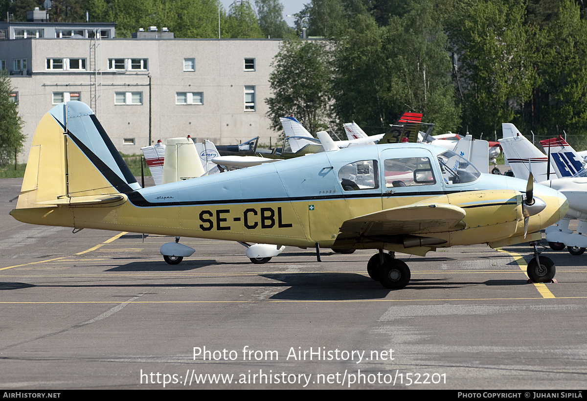 Aircraft Photo of SE-CBL | Piper PA-23-150 Apache | AirHistory.net #152201