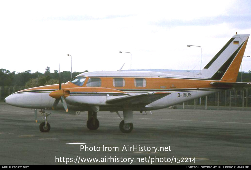 Aircraft Photo of D-IHUS | Piper PA-31P Pressurized Navajo | AirHistory.net #152214