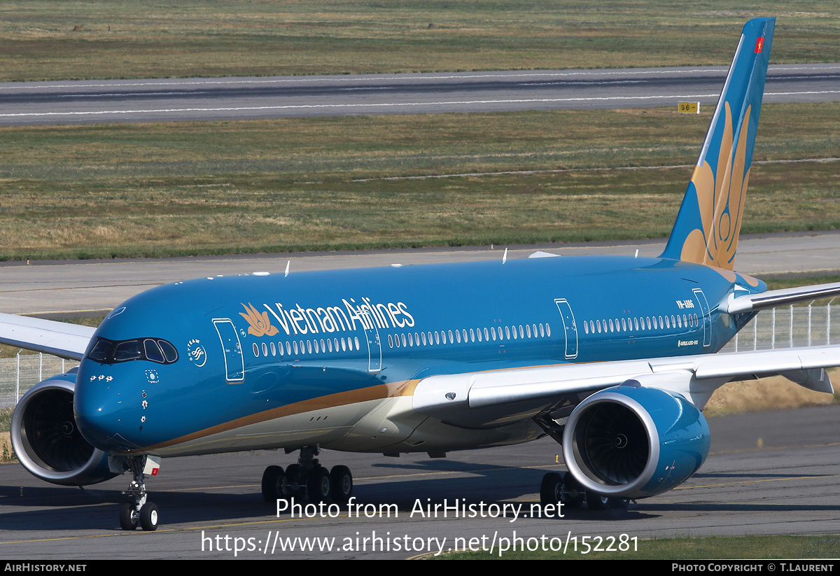 Aircraft Photo of VN-A886 | Airbus A350-941 | Vietnam Airlines | AirHistory.net #152281