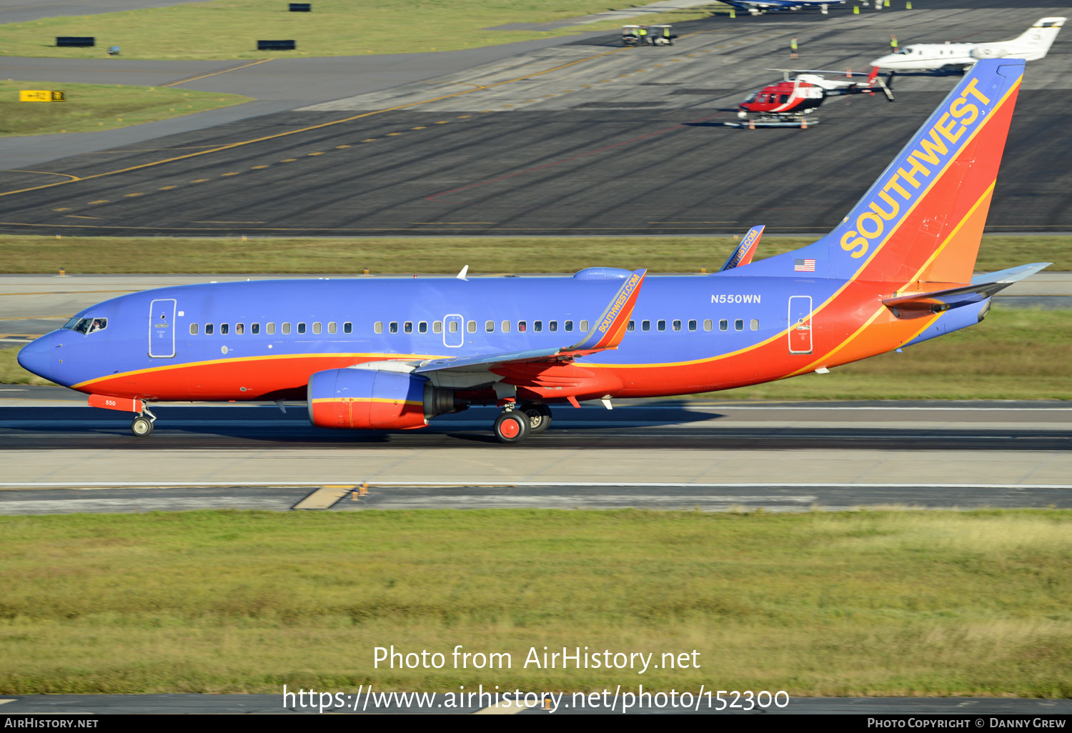 Aircraft Photo of N550WN | Boeing 737-76Q | Southwest Airlines | AirHistory.net #152300