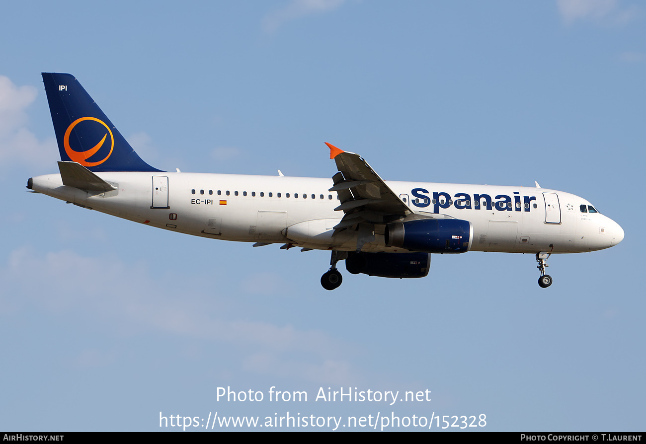 Aircraft Photo of EC-IPI | Airbus A320-232 | Spanair | AirHistory.net #152328