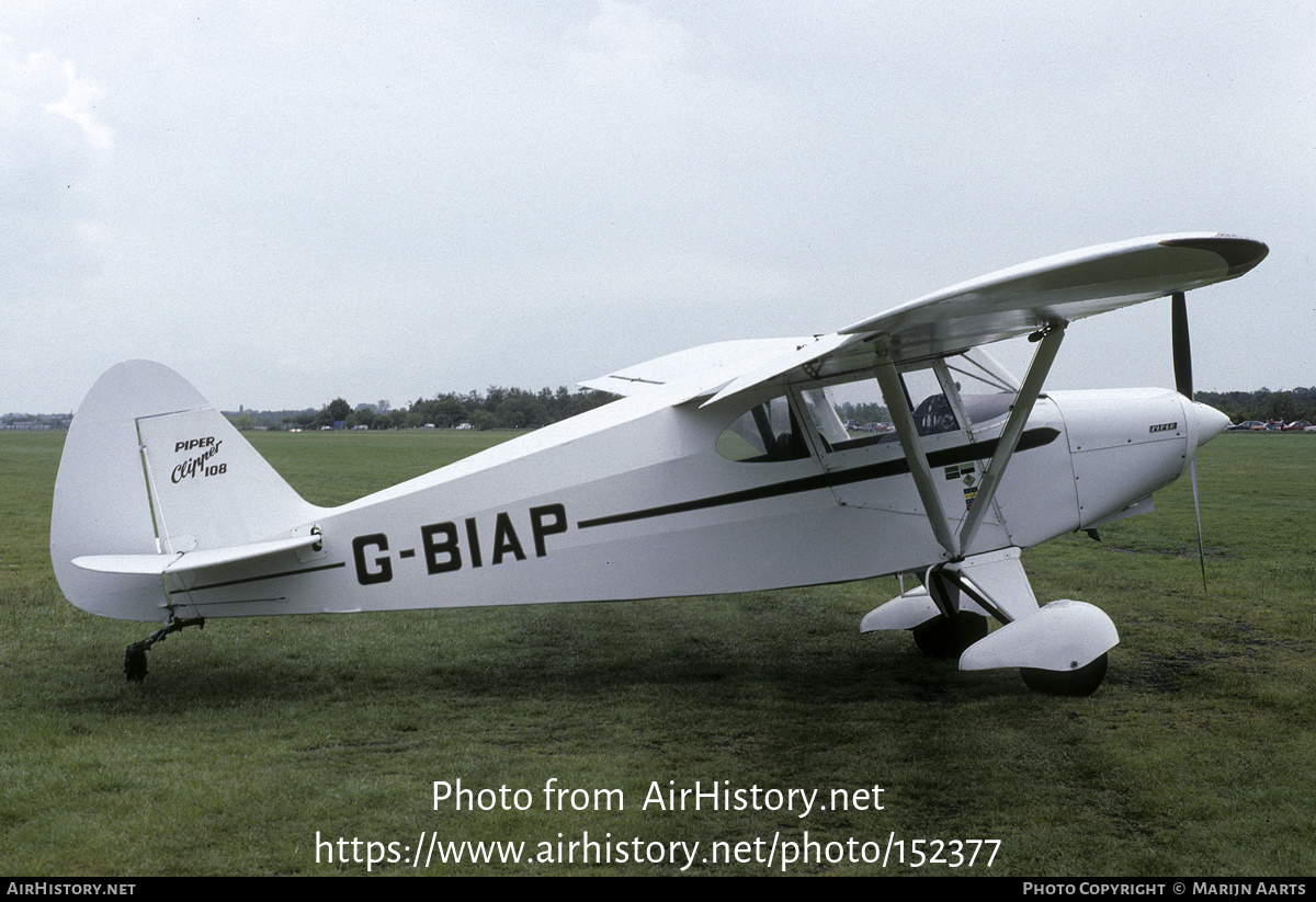 Aircraft Photo of G-BIAP | Piper PA-16 Clipper | AirHistory.net #152377