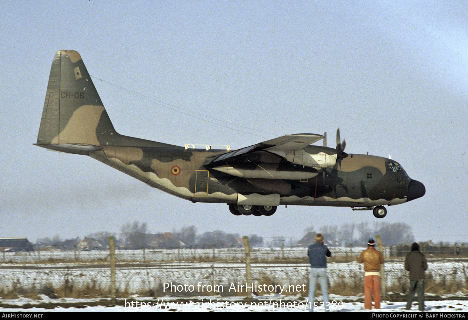 Aircraft Photo of CH-06 | Lockheed C-130H Hercules | Belgium - Air Force | AirHistory.net #152389