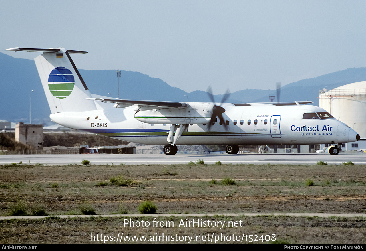 Aircraft Photo of D-BKIS | De Havilland Canada DHC-8-311 Dash 8 | Contact Air Interregional | AirHistory.net #152408