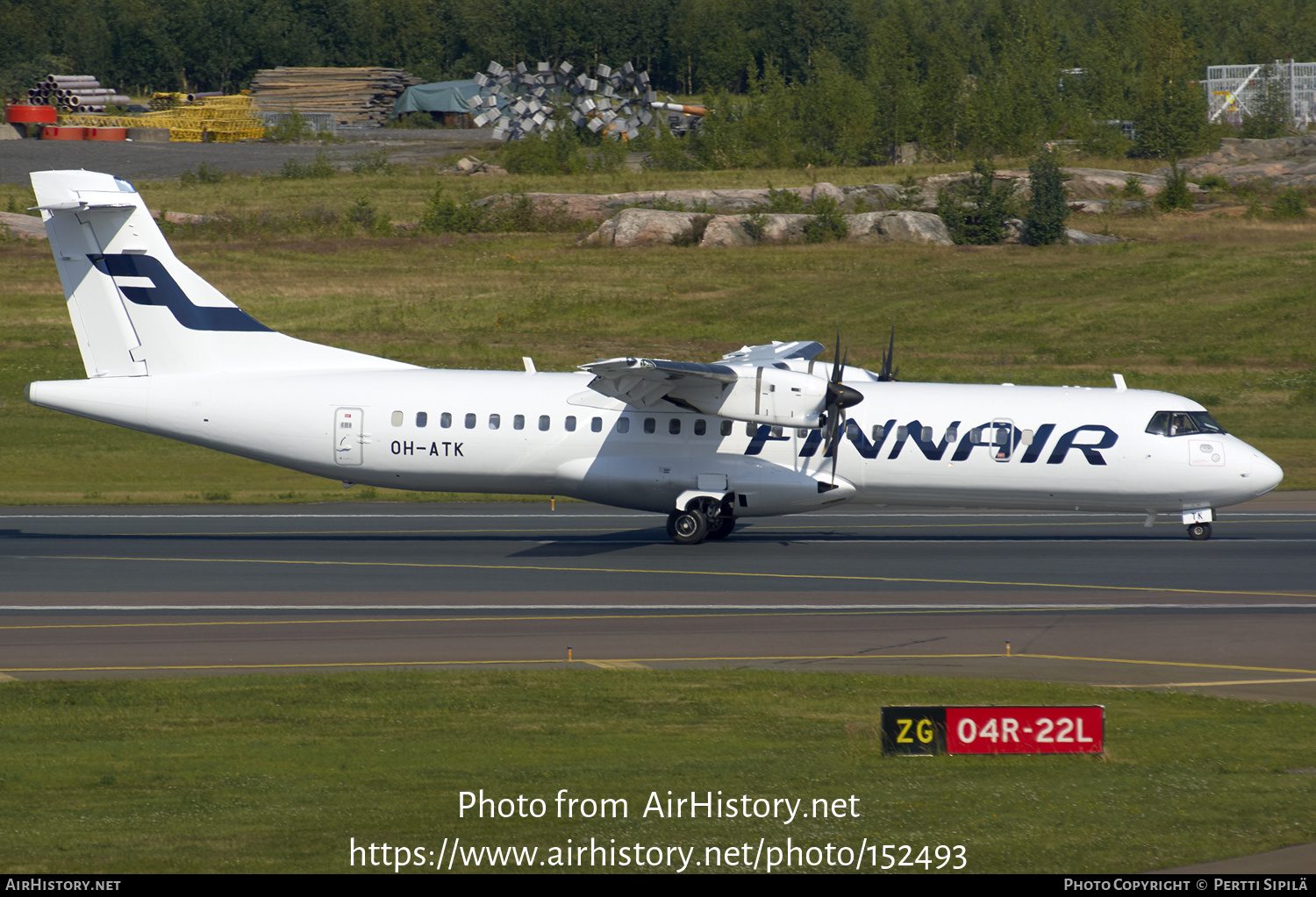 Aircraft Photo of OH-ATK | ATR ATR-72-500 (ATR-72-212A) | Finnair | AirHistory.net #152493