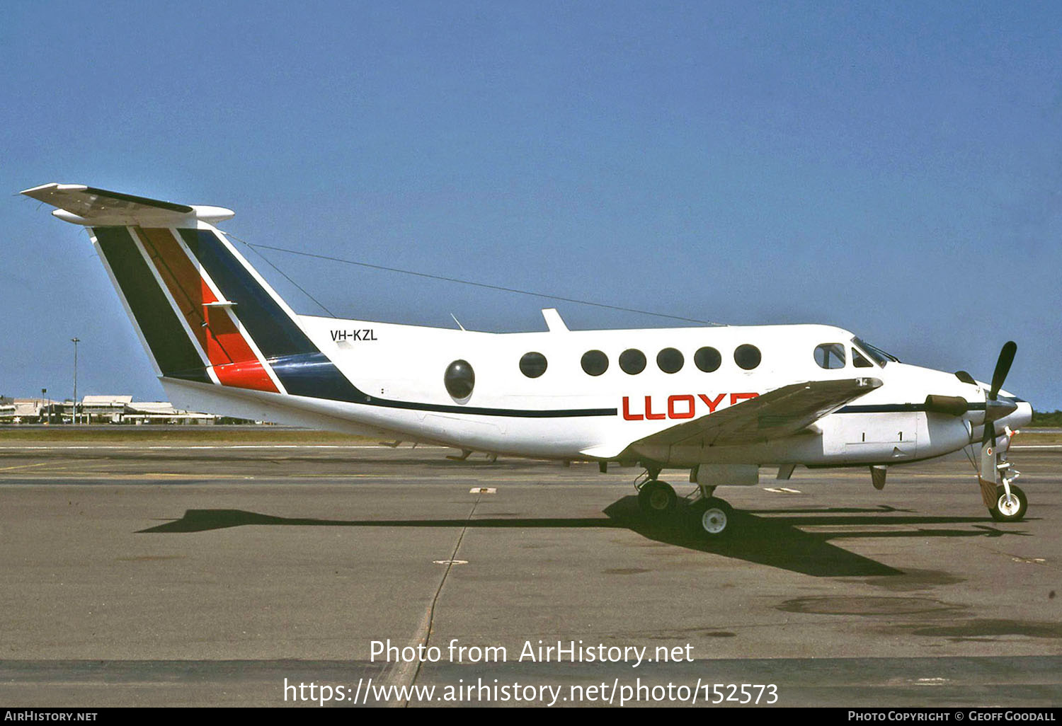 Aircraft Photo of VH-KZL | Beech 200C Super King Air | Lloyd Aviation | AirHistory.net #152573