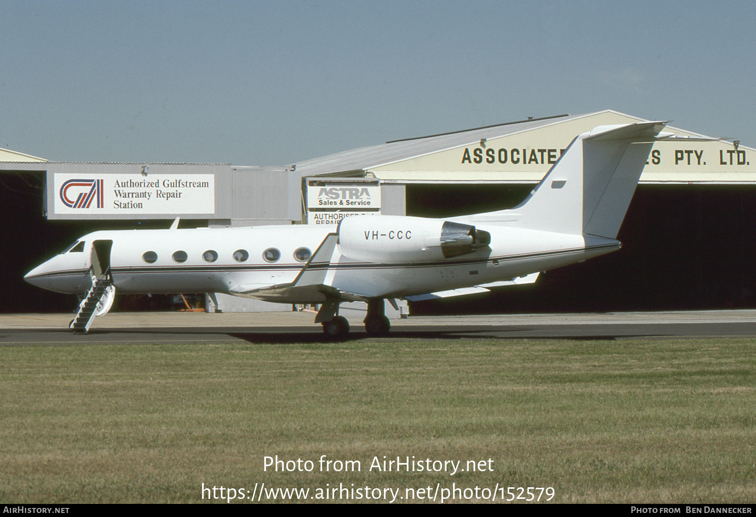 Aircraft Photo of VH-CCC | Gulfstream Aerospace G-IV Gulfstream IV | AirHistory.net #152579