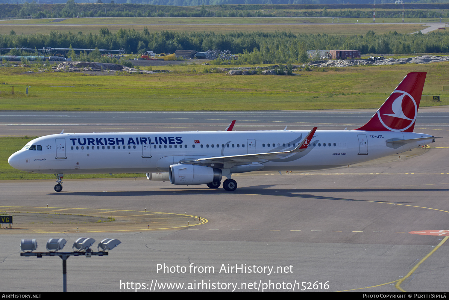 Aircraft Photo of TC-JTL | Airbus A321-231 | Turkish Airlines | AirHistory.net #152616