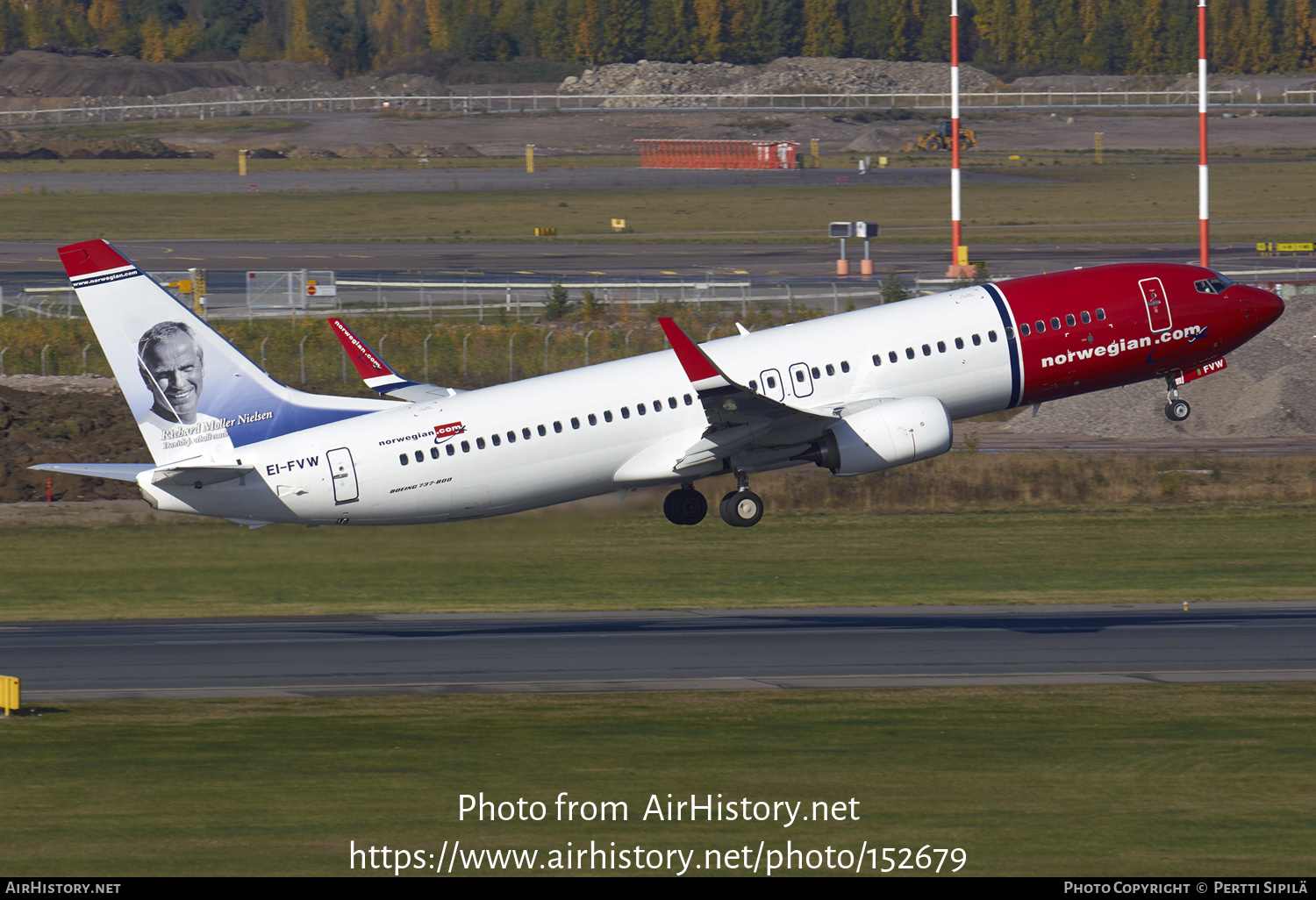 Aircraft Photo of EI-FVW | Boeing 737-8JP | Norwegian | AirHistory.net #152679