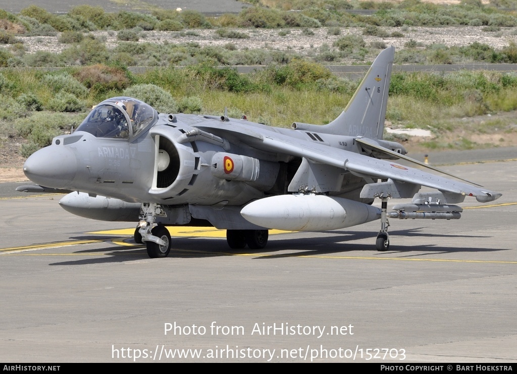 Aircraft Photo of VA1B-26 | McDonnell Douglas EAV-8B Matador II+ | Spain - Navy | AirHistory.net #152703