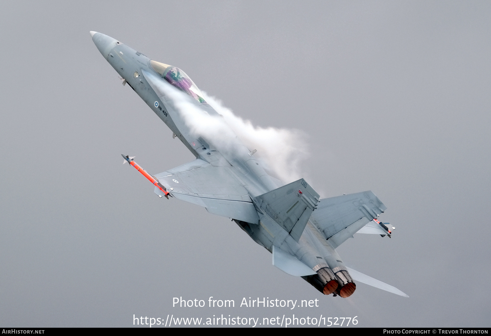 Aircraft Photo of HN-406 | McDonnell Douglas F/A-18C Hornet | Finland - Air Force | AirHistory.net #152776