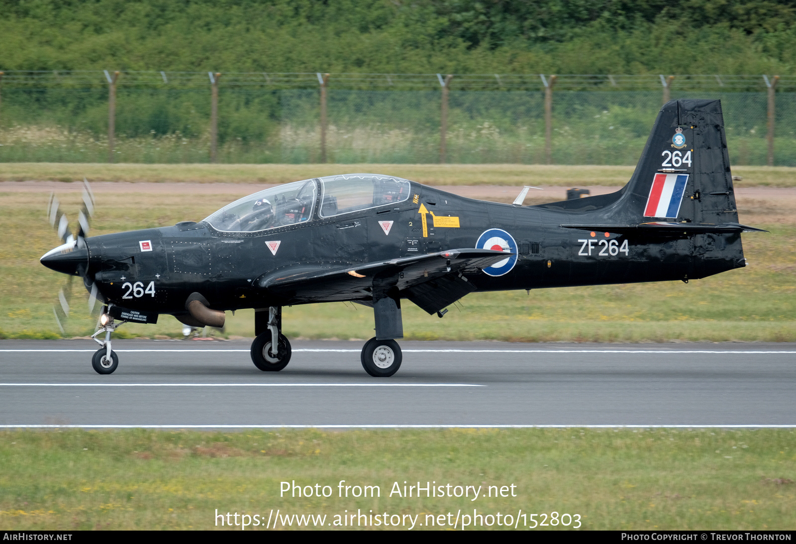 Aircraft Photo of ZF264 | Short S-312 Tucano T1 | UK - Air Force | AirHistory.net #152803