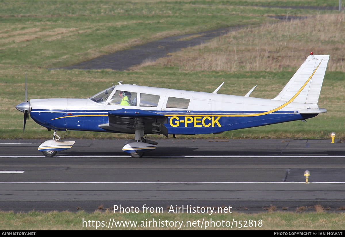 Aircraft Photo of G-PECK | Piper PA-32-300 Cherokee Six | AirHistory.net #152818