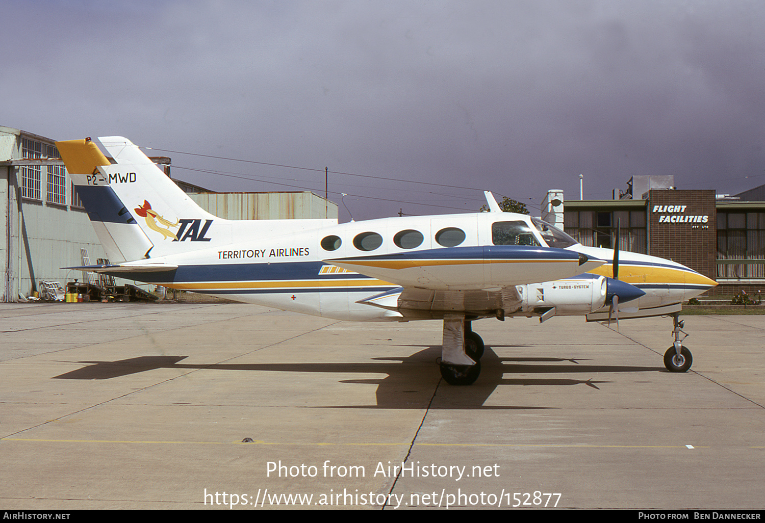 Aircraft Photo of P2-MWD | Cessna 402 | Talair - Tourist Airline of Niugini | AirHistory.net #152877