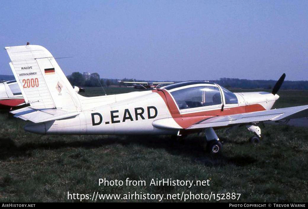 Aircraft Photo of D-EARD | Socata MS-894A Rallye Minerva 220 | AirHistory.net #152887