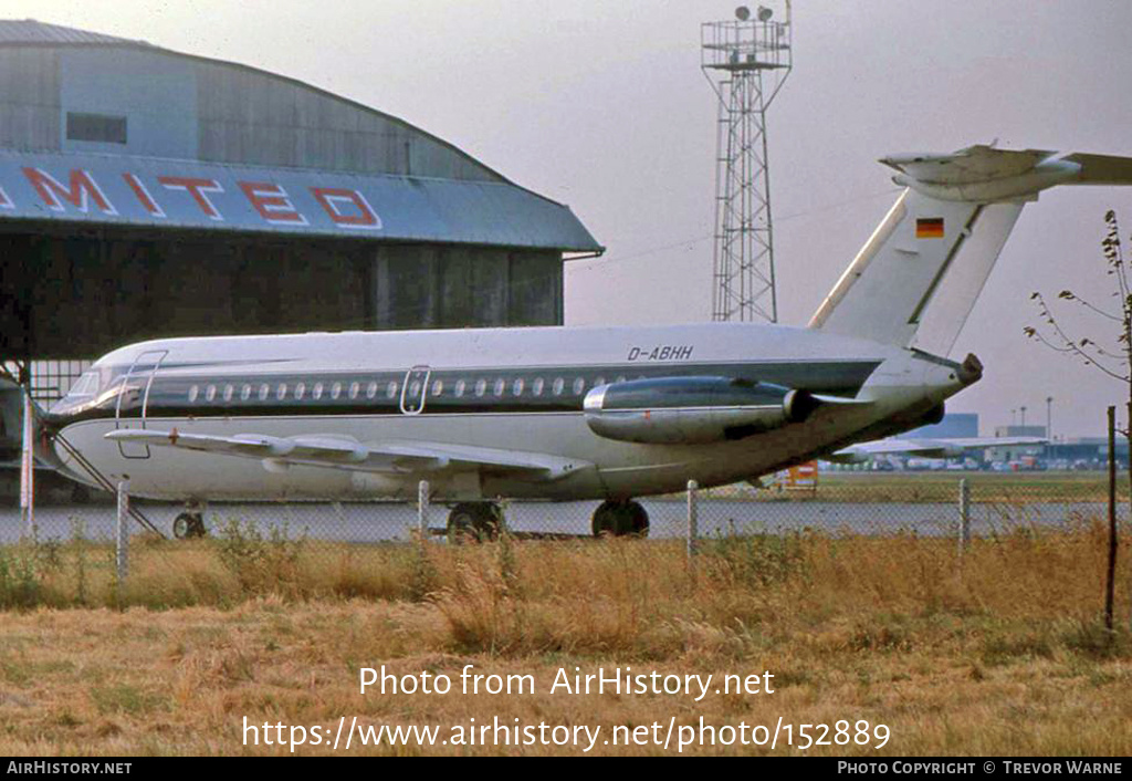 Aircraft Photo of D-ABHH | BAC 111-211AH One-Eleven | AirHistory.net #152889