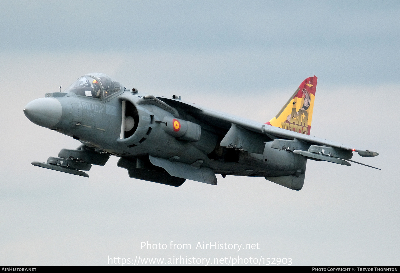 Aircraft Photo of VA.1B-37 | McDonnell Douglas EAV-8B Matador II+ | Spain - Navy | AirHistory.net #152903