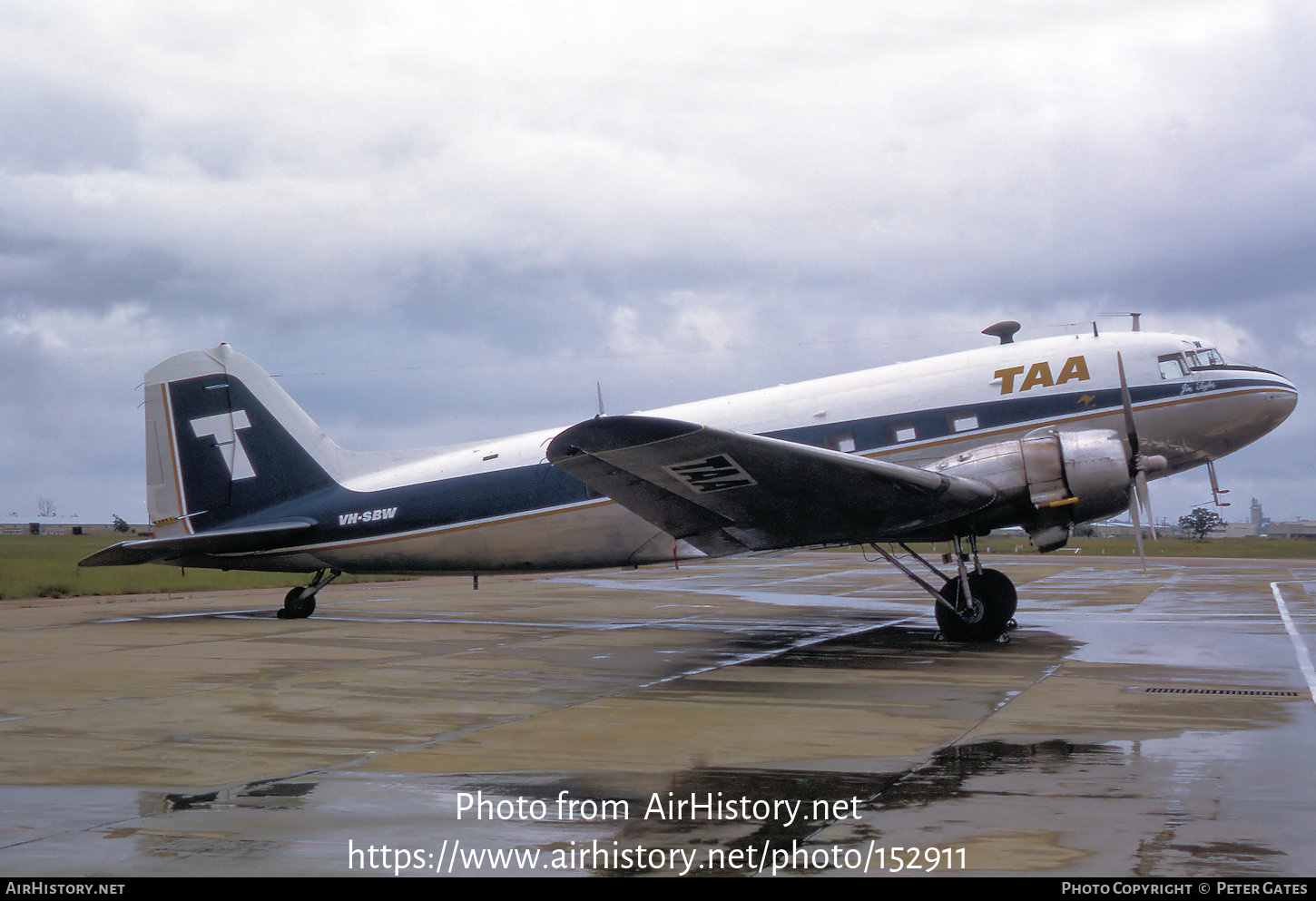 Aircraft Photo of VH-SBW | Douglas DC-3(C) | Trans-Australia Airlines - TAA | AirHistory.net #152911