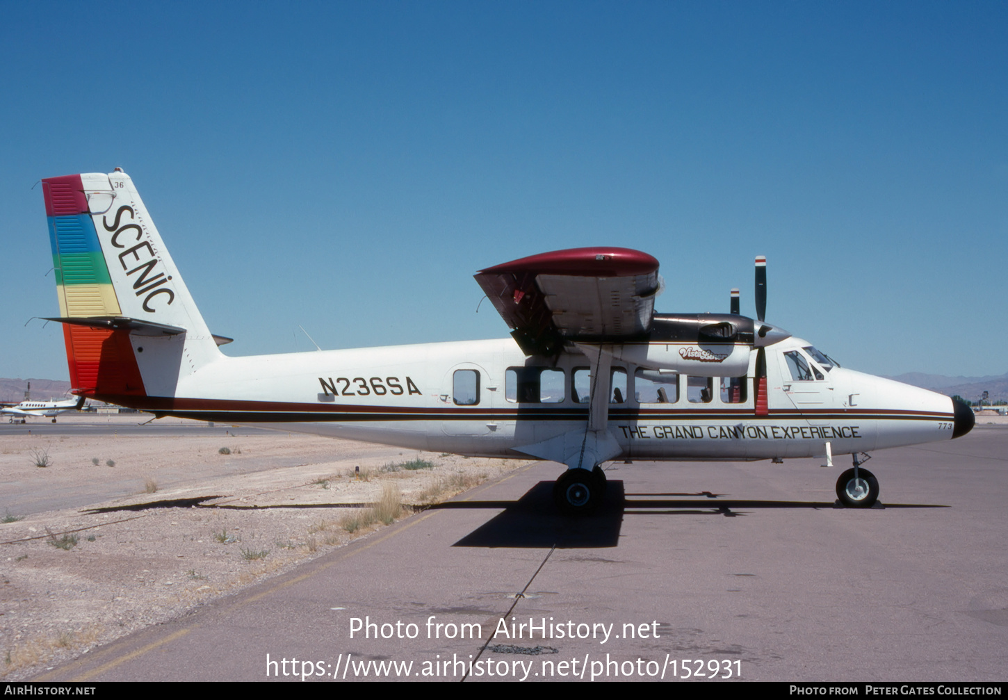 Aircraft Photo of N236SA | De Havilland Canada DHC-6-300 VistaLiner | Scenic Airlines | AirHistory.net #152931