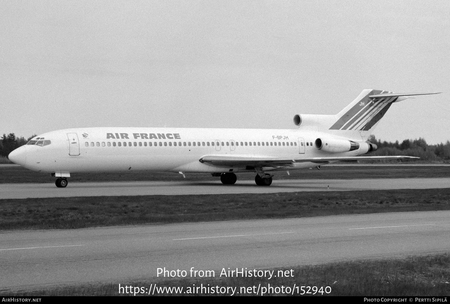 Aircraft Photo of F-BPJH | Boeing 727-228 | Air France | AirHistory.net #152940