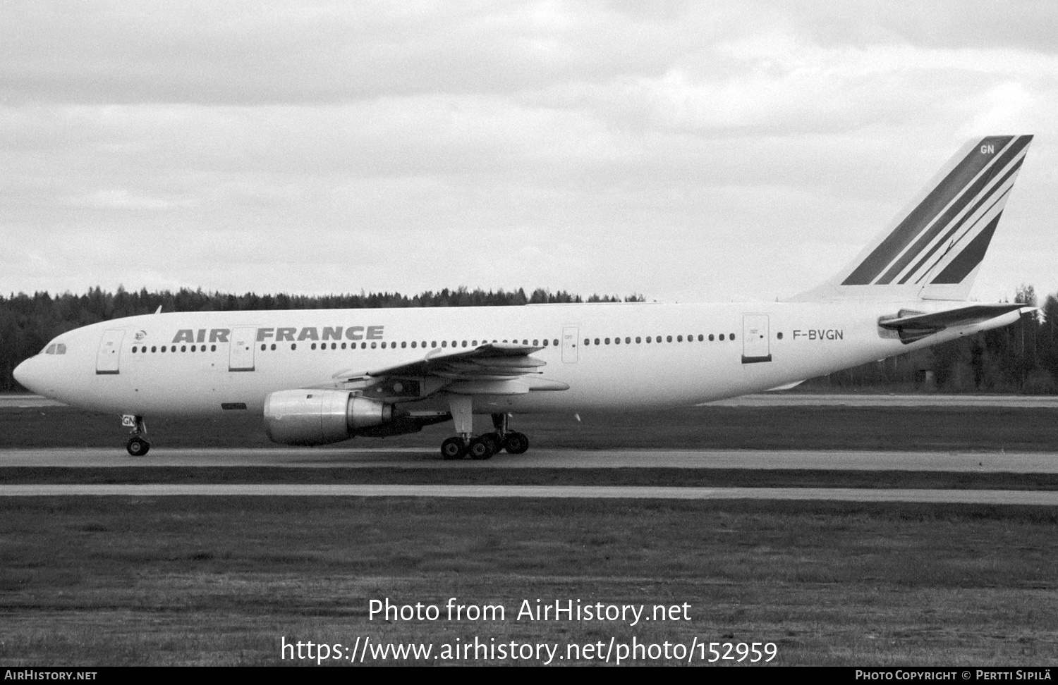 Aircraft Photo of F-BVGN | Airbus A300B4-203 | Air France | AirHistory.net #152959